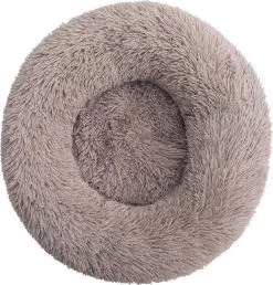 BEESSIES® Donut Hondenmand/hondenkussen 120 Cm - Wasbare Hoes - Taupe - Hond Kussen Mand