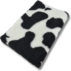 Vetbed Koeprint - Antislip Hondenmat - Hondenbed - Hondenmatras - Benchmat - 150 X 100 CM - Machine Wasbaar