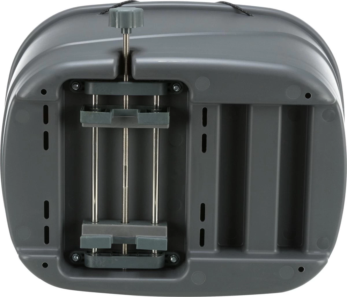 Trixie Fietsmand Voor Bagagedrager Met Draadkoepel Kunststof Grijs (46X36X47 CM) - Afbeelding 13