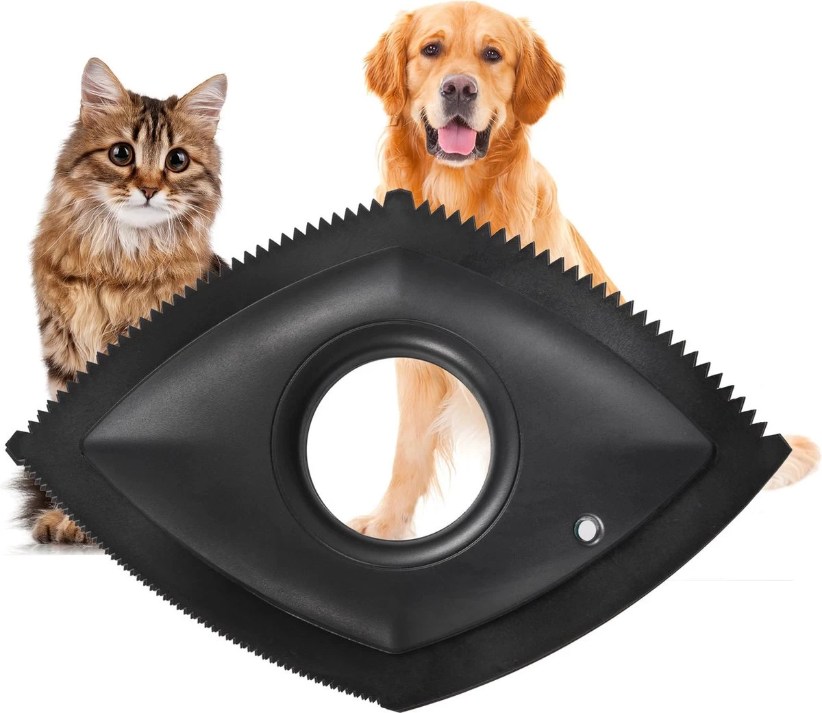 HairClean® Huisdierhaar Verwijderaar- Zwart - Haar Verwijderaar - Huisdieren - Hond En Kat - Pluizen Verwijderaar- - Afbeelding 5