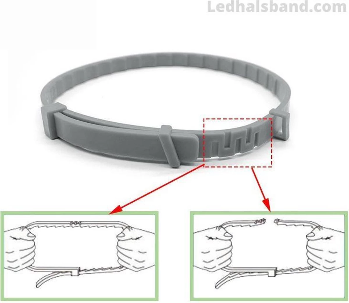 Natuurlijke Vlooienband - Katten - Zwart - Zonder Pesticiden Of Gif - Vlooien En Teken - Kattenbandje - Eco Friendly - Afbeelding 4