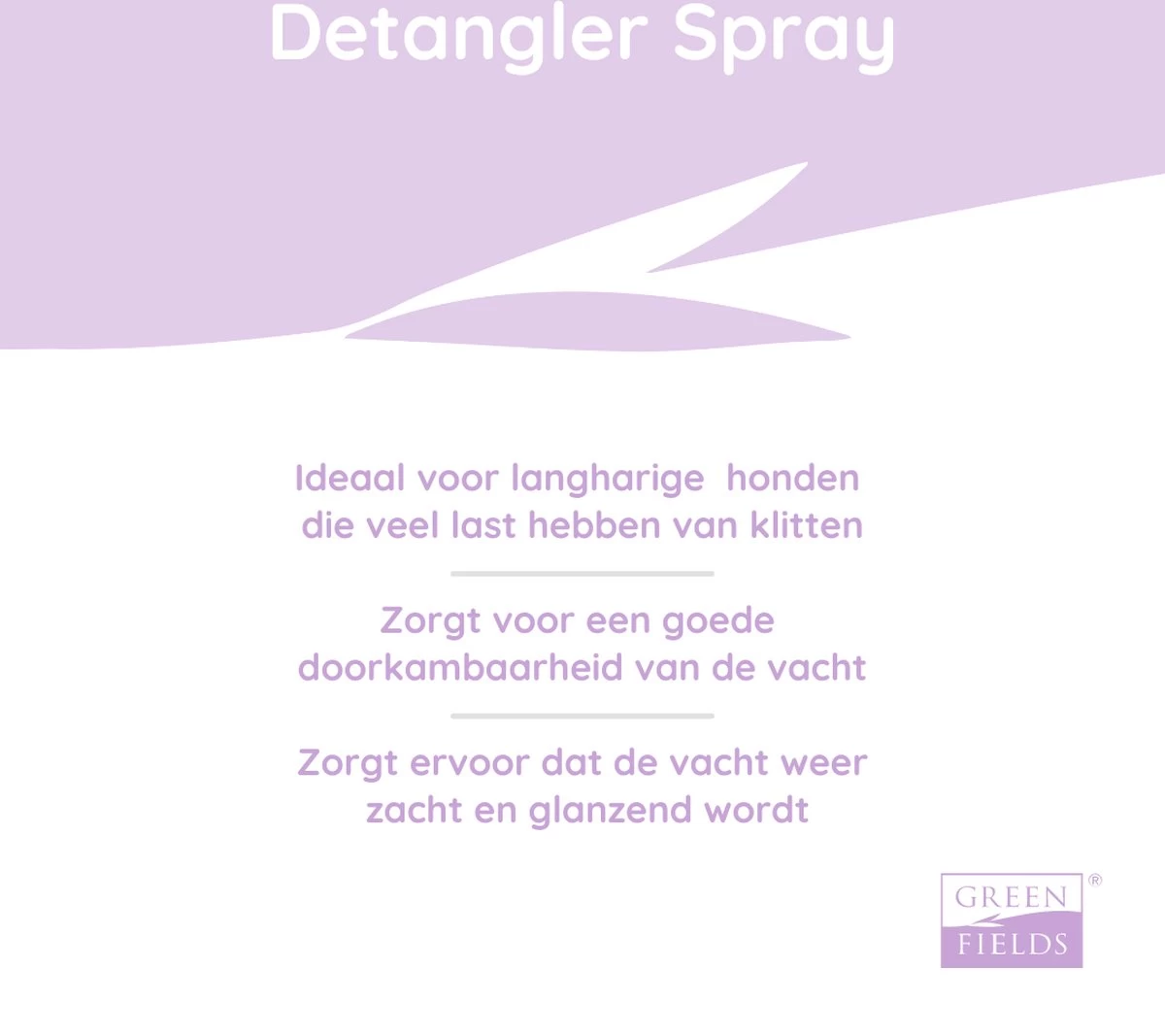 Greenfields Anti-Klit Spray Voor Honden - Ideaal Voor Honden Met Lange Of Krullende Vacht - 270 Ml - Afbeelding 4
