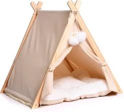 Dogs&Co Tippi Tent Voor Katten Of Kleine Honden Ecru