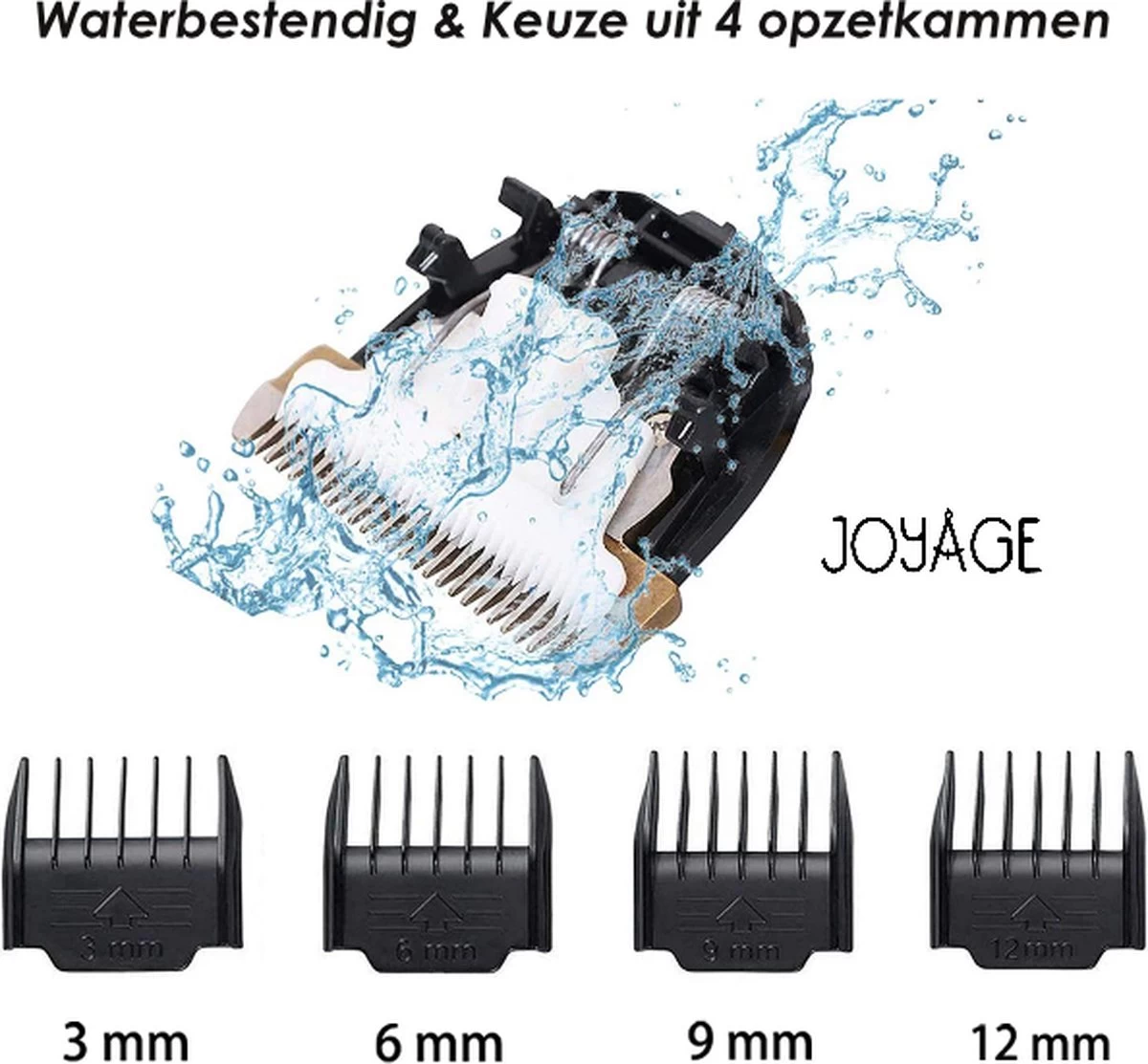 Joyage Professionele Hondentondeuse Voor Dikke Vacht – Honden Tondeuse & Hondentrimmer Tondeuse – Stille Tondeuse Katten & Honden Trimset Lang Haar – Trimmer Hond - Hondentondeuse Draadloos - Tondeuse Voor Honden - Tondeuse Hond Dikke Vacht - Afbeelding 6