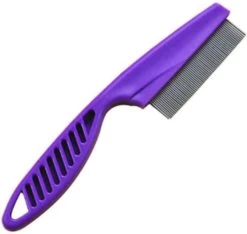 Merkloos Vlooienkam Hond/Kat Paars