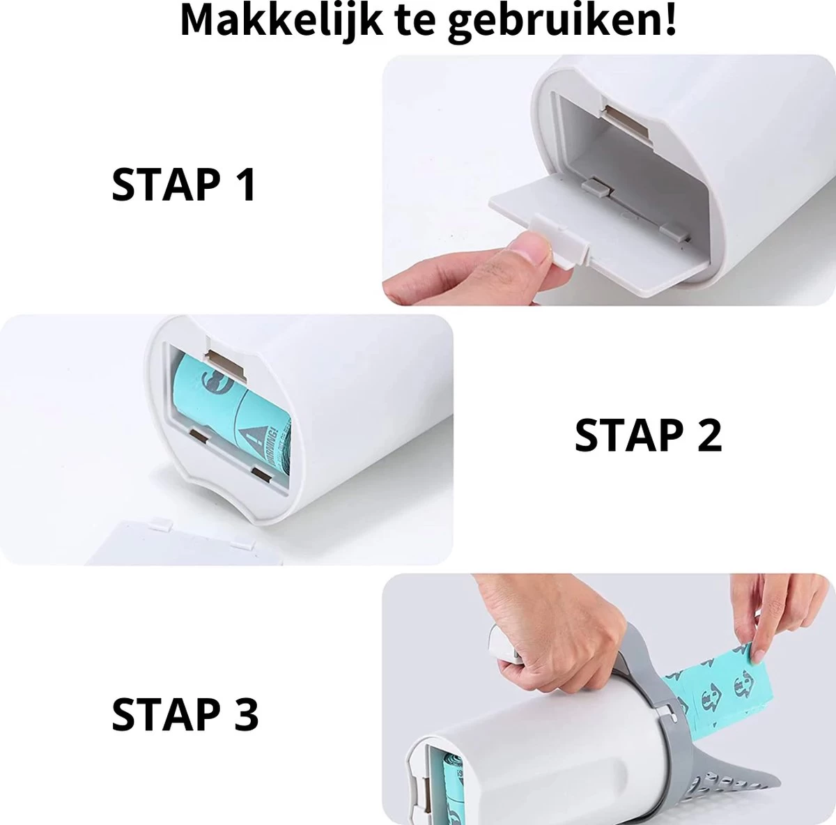 The Pets Supplier - Kattenbak Schep - Kattenbakschep Met Opvangbak - Kattenbak Grind - Kattenzakjes - Afbeelding 4