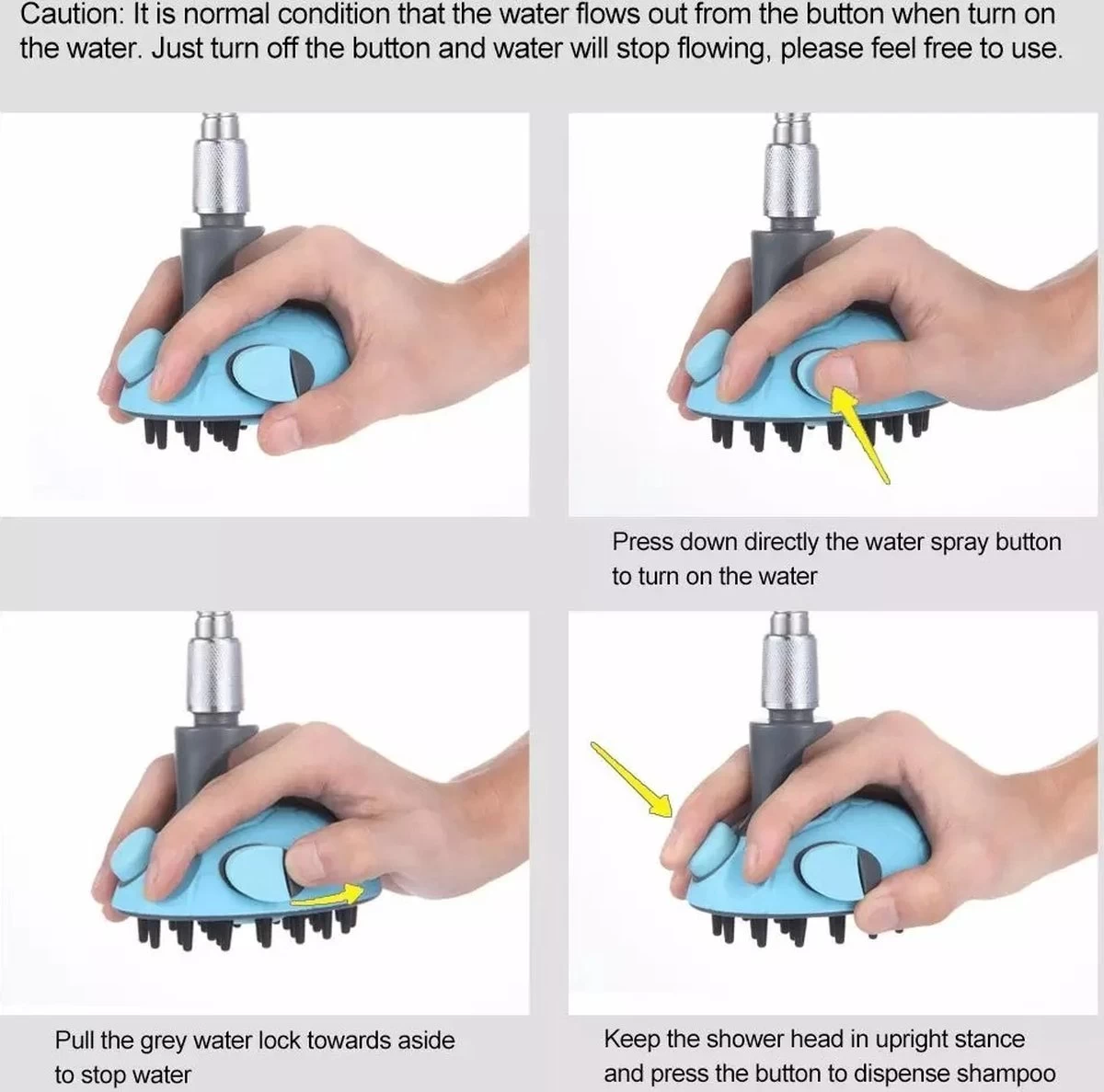 WVspecials Huisdieren Douche - Douche Voor Honden - Honden Douche - Inclusief Slang - Inclusief Drie Kraanadapters - Geschikt Voor Binnen En Buiten - Hondendouche - Hondenbad - Hondenborstel - Hondenkam - Hondenwassen - Hondenzwembad - Tuinslang - Afbeelding 3