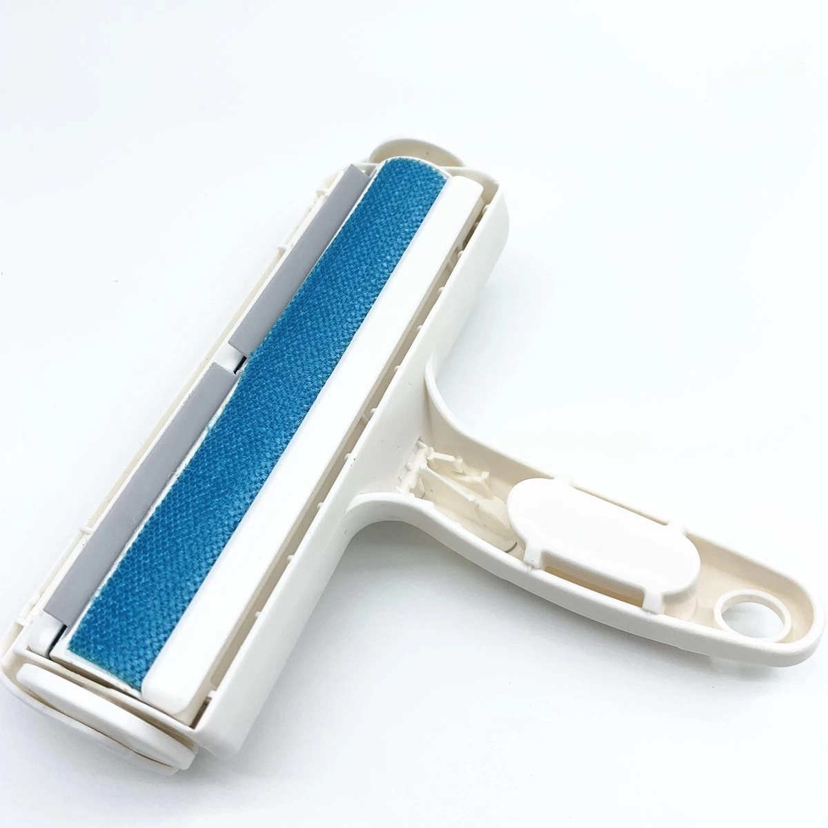 Merkloos Hoogwaardige Huisdierhaar Verwijderaar - Beste Oplossing Tegen Huisdierharen - Hondenhaar Verwijderaar - Kattenhaar Verwijderaar - Pluizenborstel - Haren Verwijderen - Ontharingsborstel - Haarvanger - Wit - Afbeelding 2