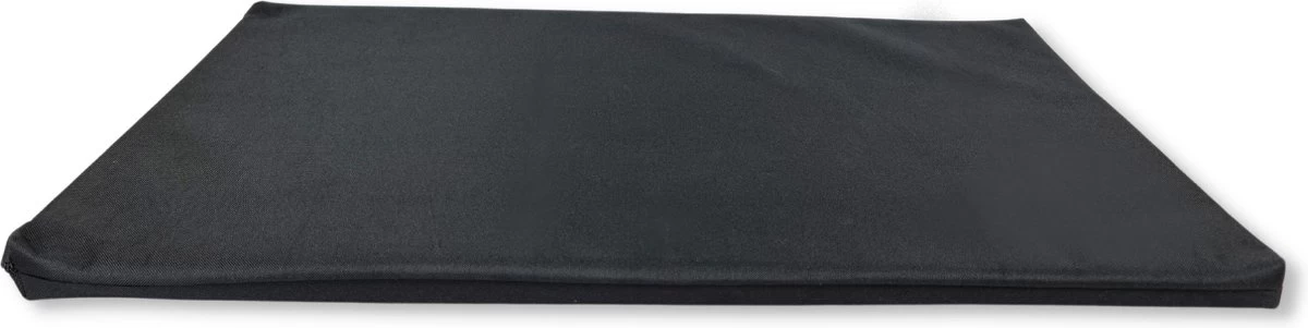 Topmast Waterproof Benchkussen - Nylon - Zwart - 60 X 45 Cm - Benchmat - Benchmatras - Waterafstotend - Hondenkussen