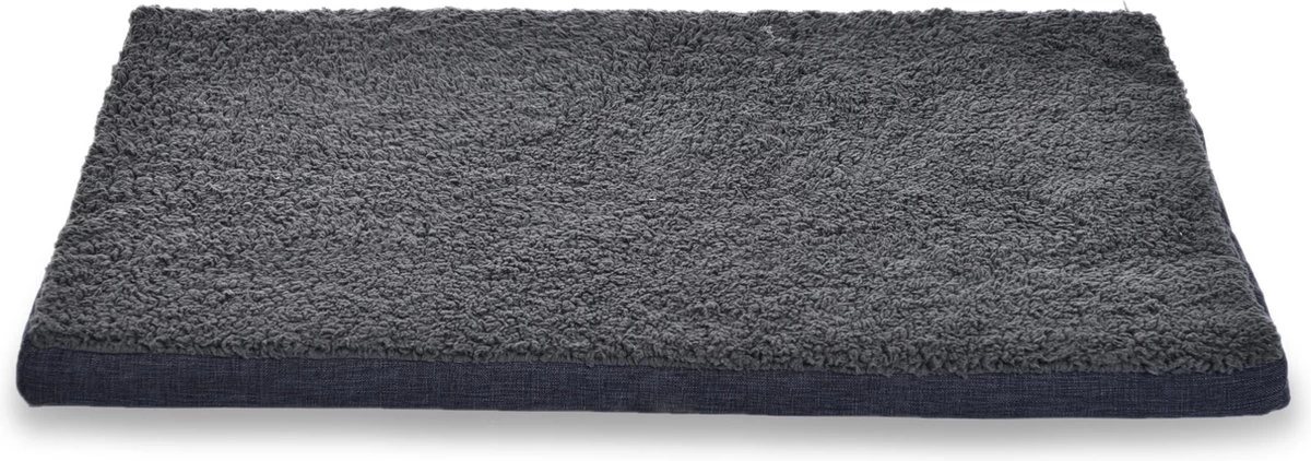 Topmast Benchkussen Hondenkussen Hondenmatras - Traagschuim Orthopedic Antraciet 89 X 56 Cm