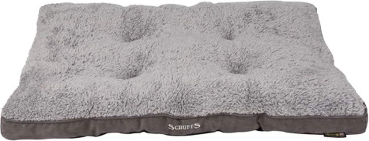 Scruffs Cosy - Comfortabel Hondenkussen In Grijs, Beige Of Karamel - Met Imitatie Suède Buitenvoering En Superzachte Binnenvoering - 100 X 70 Cm - Grijs - Afbeelding 14
