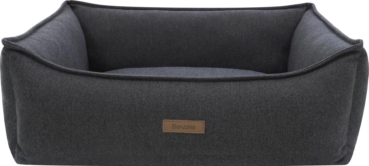 Benzano - Orthopedische Hondenmand - Wasmachine Wasbaar - Memory Foam - Donkergrijs - 100 CM