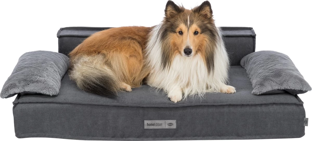 Trixie Hondenmand Sofa Liano Rechthoek Grijs - 100X60 CM - Afbeelding 5