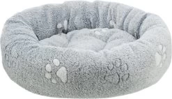 Trixie Hondenmand Nando Rond Lichtgrijs (50X40 CM)