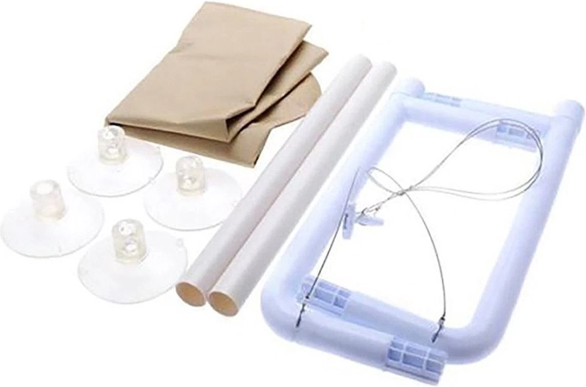 Merkloos Kattenhangmat Voor Raam - Hangmat Kat - Kattenmat - Kattenmand Raam - Kattenmand - Kattenspeeltjes - Beige - Voor Grote & Kleine Katten - Tot 20 KG - Afbeelding 4