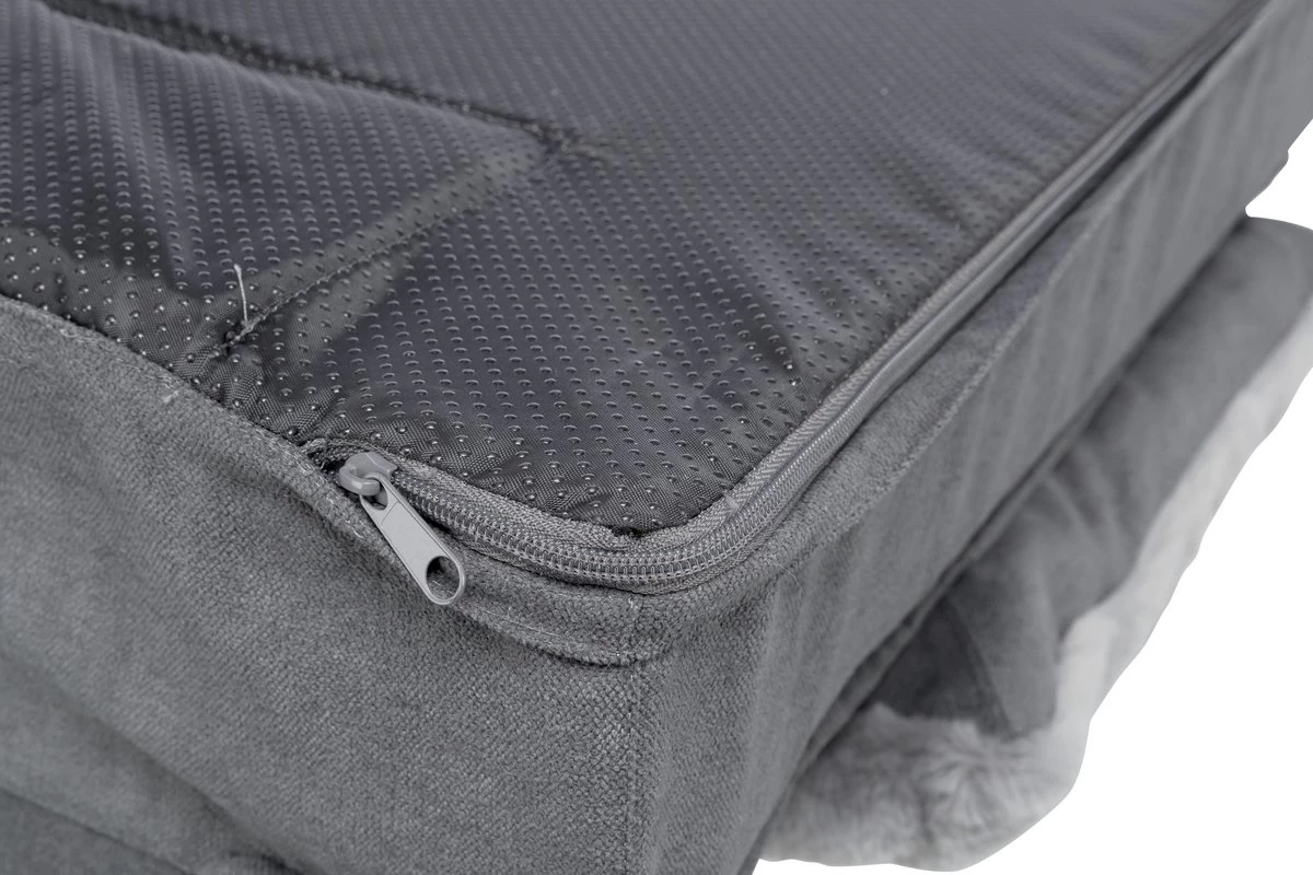 Trixie Hondenmand Sofa Liano Rechthoek Grijs - 100X60 CM - Afbeelding 4