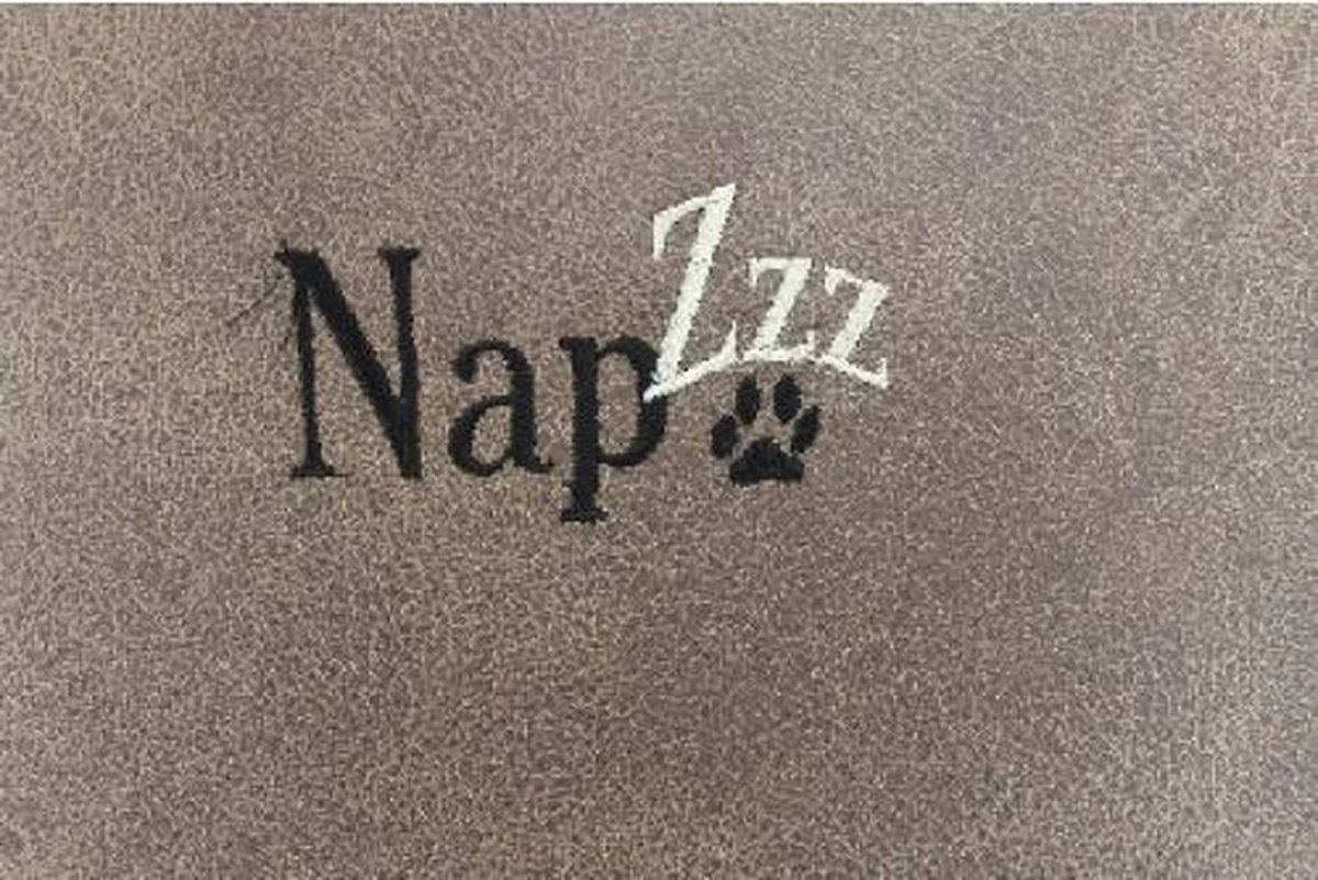 NapZZZ Benchkussen Lederlook Bruin Maat XL: 105 X 68 X 5 Cm - Afbeelding 3