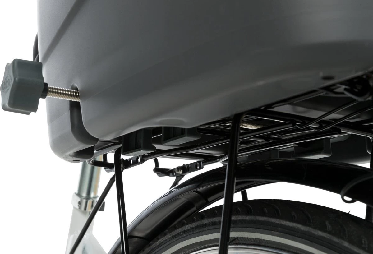 Trixie Fietsmand Voor Bagagedrager Met Draadkoepel Kunststof Grijs (46X36X47 CM) - Afbeelding 18