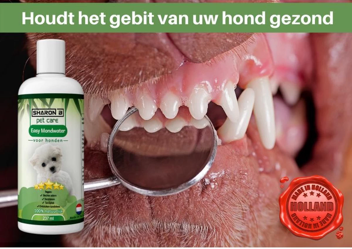 Easy Mondwater Voor Honden - 237 Ml - Tegen Stinkende Adem - Tandplak - Tandsteen - Tandvleesproblemen - Afbeelding 8