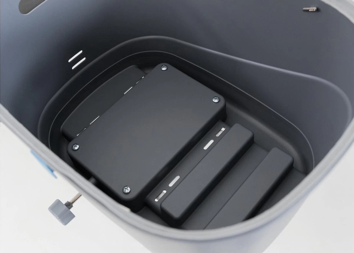 Trixie Fietsmand Voor Bagagedrager Met Draadkoepel Kunststof Grijs (46X36X47 CM) - Afbeelding 7