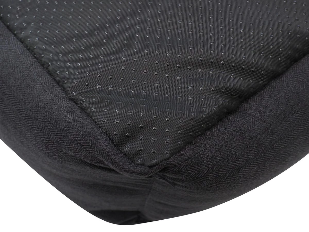 Benzano - Hondenmand - All Season - Wasmachine Wasbaar - Omkeerbaar Kussen - Pluche - Schuimvulling - Antraciet - 100 CM - Afbeelding 2