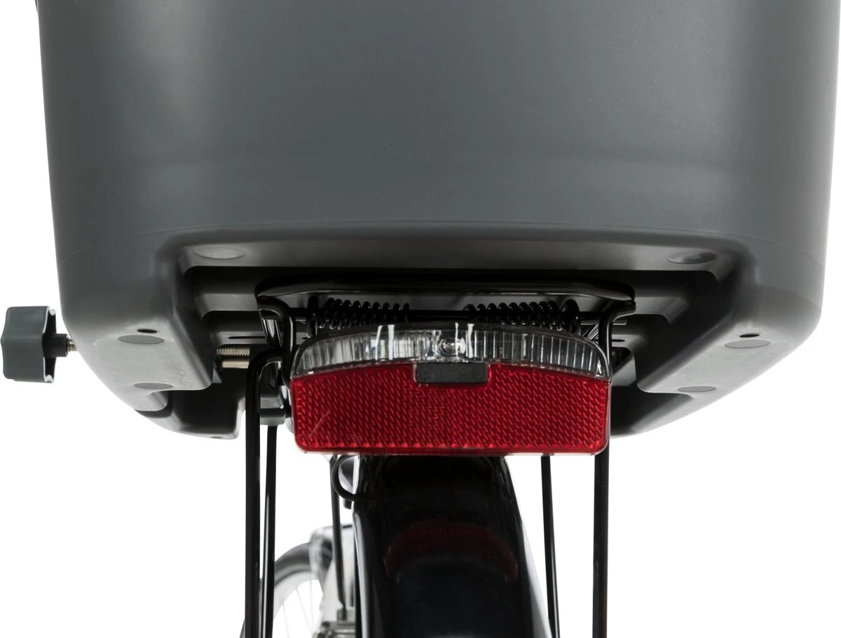 Trixie Fietsmand Voor Bagagedrager Met Draadkoepel Kunststof Grijs (46X36X47 CM) - Afbeelding 17