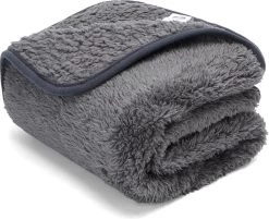 Nobleza 40UWK Hondendeken - Dierenmat - Benchkleed - 120x100cm - Grijs