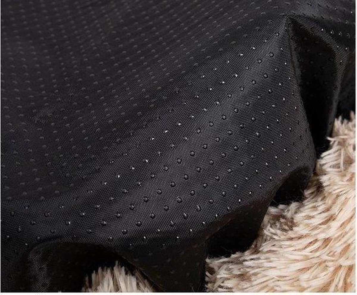 BEESSIES® Donut Hondenmand/hondenkussen 120 Cm - Wasbare Hoes - Taupe - Hond Kussen Mand - Afbeelding 3