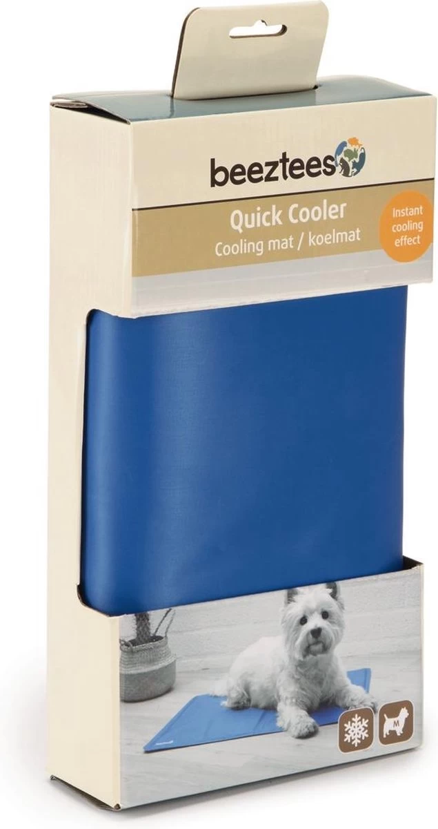 Beeztees Quick Cooler Koelmat Izi - Hondenmat - Blauw - 65x50 Cm - Afbeelding 2