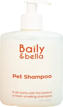Baily & Bella | Hondenshampoo | Gevoelige Huid | Organisch En Biologisch | Witte Wacht En Puppy | 500ml