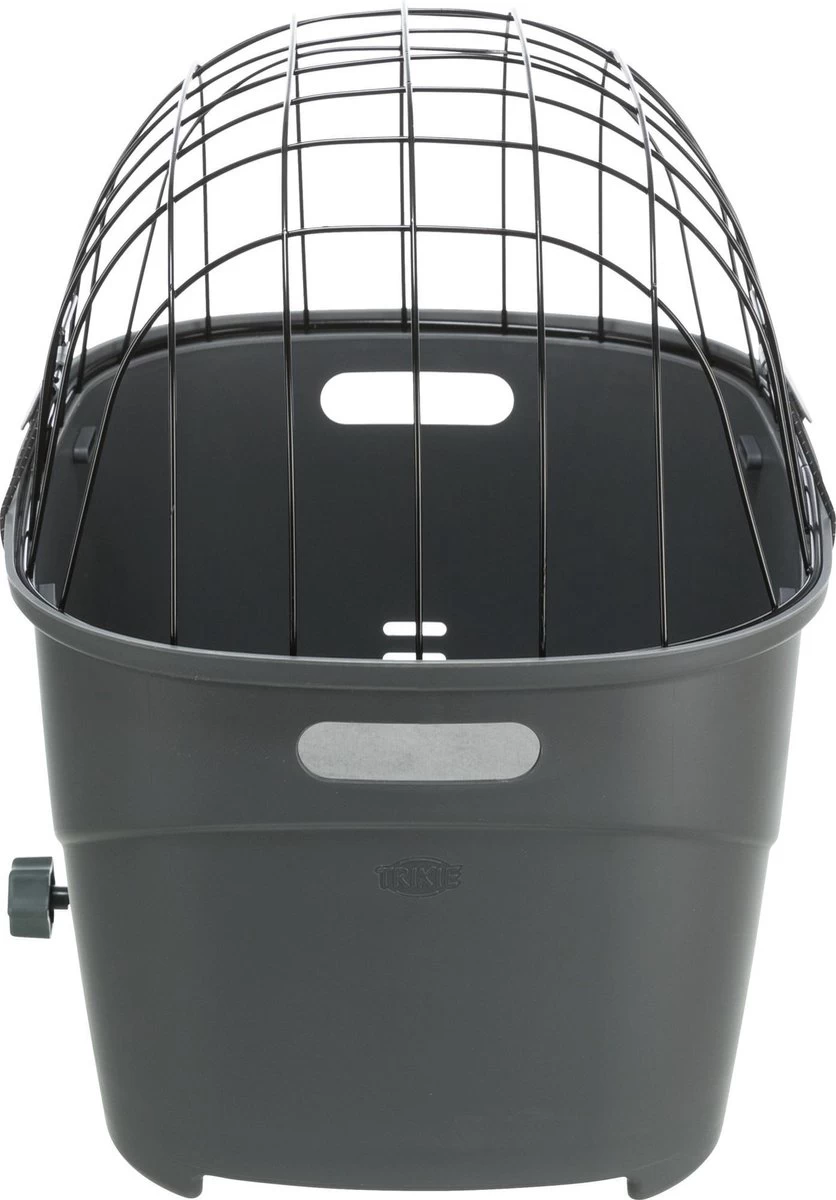 Trixie Fietsmand Voor Bagagedrager Met Draadkoepel Kunststof Grijs (46X36X47 CM) - Afbeelding 15