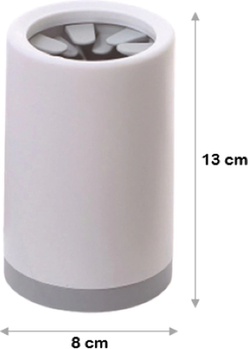 Merkloos Hondenpoten Reiniger - Hond - Kat - Hondenborstel - Grijs - Afbeelding 3