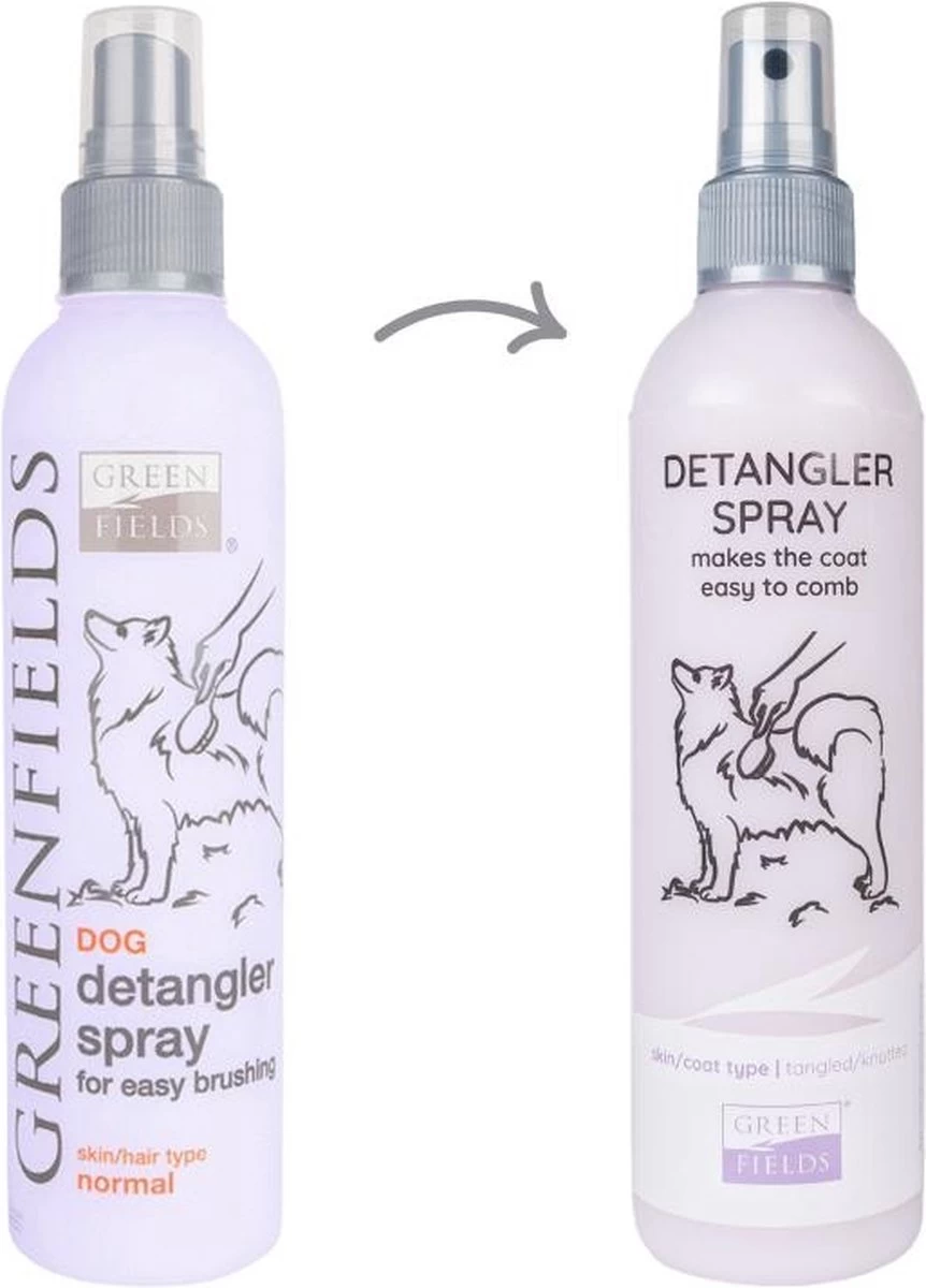 Greenfields Anti-Klit Spray Voor Honden - Ideaal Voor Honden Met Lange Of Krullende Vacht - 270 Ml - Afbeelding 2